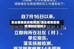 怎么看地区疫情增加/怎么看地区疫情增加还是减少