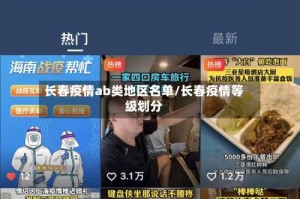 长春疫情ab类地区名单/长春疫情等级划分