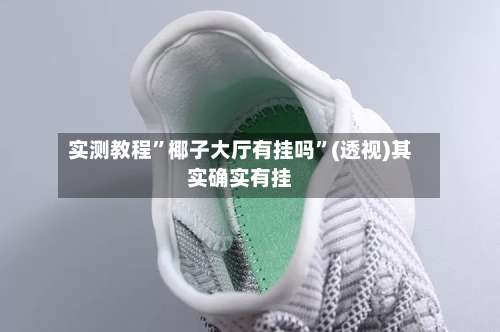 实测教程”椰子大厅有挂吗”(透视)其实确实有挂-第2张图片