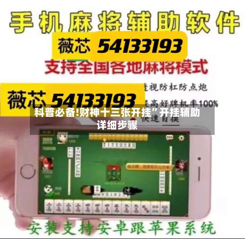 科普必备!财神十三张开挂	”开挂辅助详细步骤-第2张图片