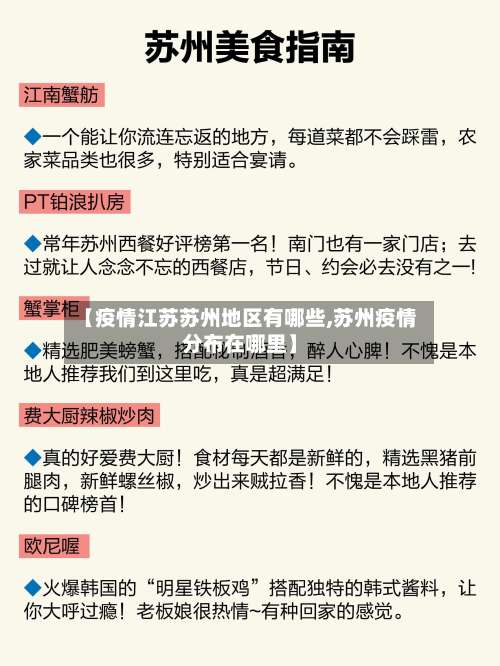 【疫情江苏苏州地区有哪些,苏州疫情分布在哪里】-第2张图片